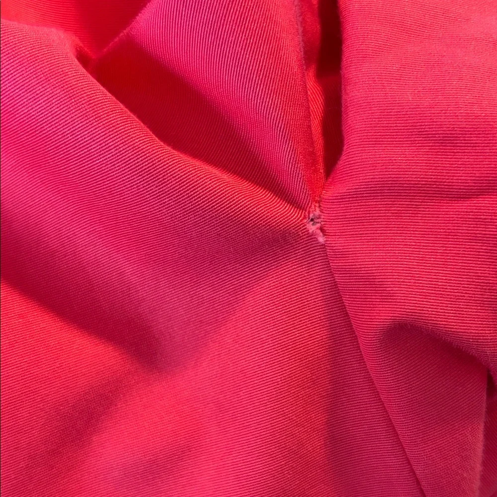 Kate Spade Dorothy Kendall lightweight Salmon Pink Spring jacket Bow coat - Picture 6 of 7